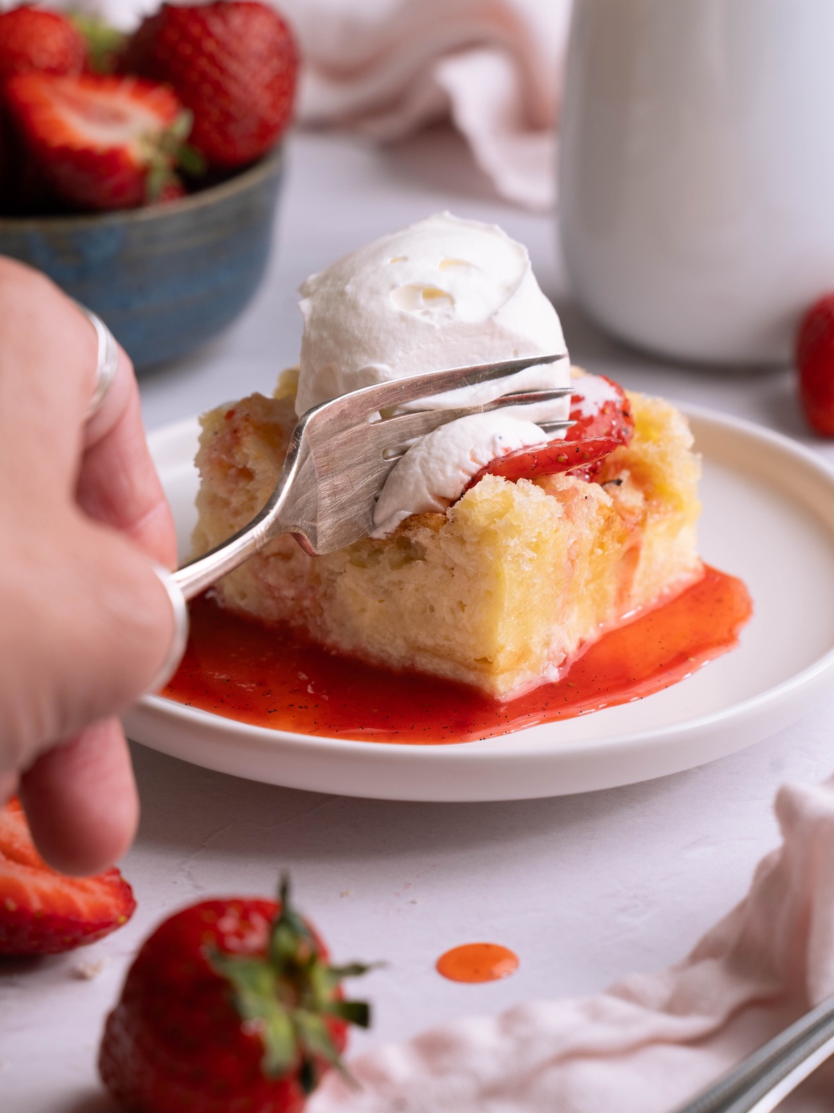 Taking a bite out of sourdough bread pudding