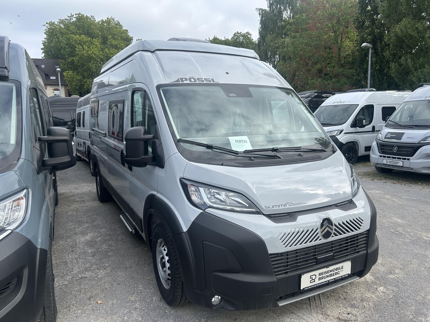 Pössl Summit Shine 600 RS Plus Citroen 140 PS mit Aufstelldach 2025