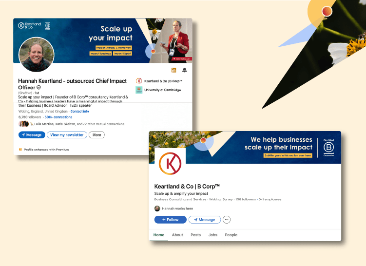 Linkedin banner designs