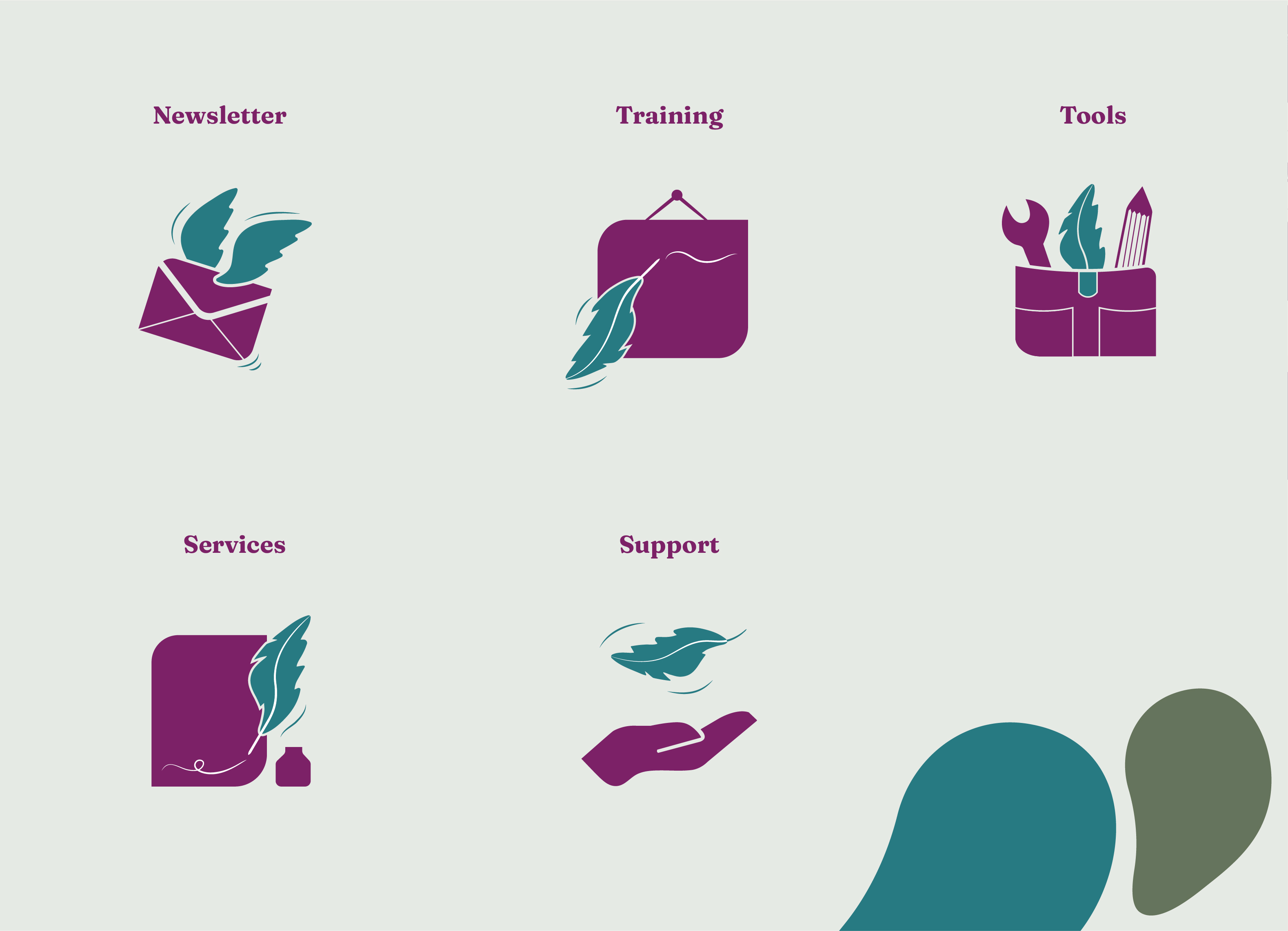 Editor visual identity design