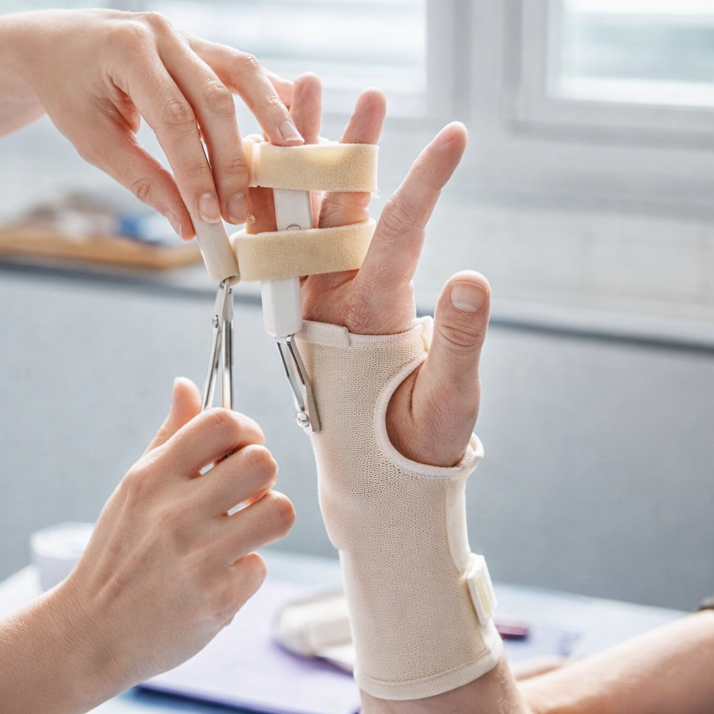 manipulation kiné genou