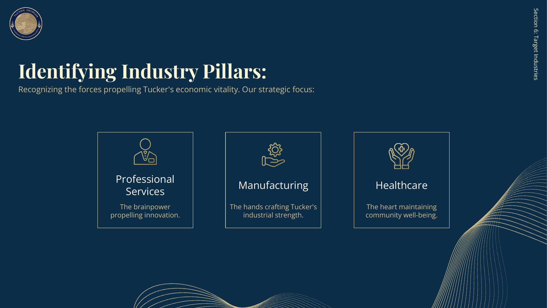 Tucker — Industry Pillars