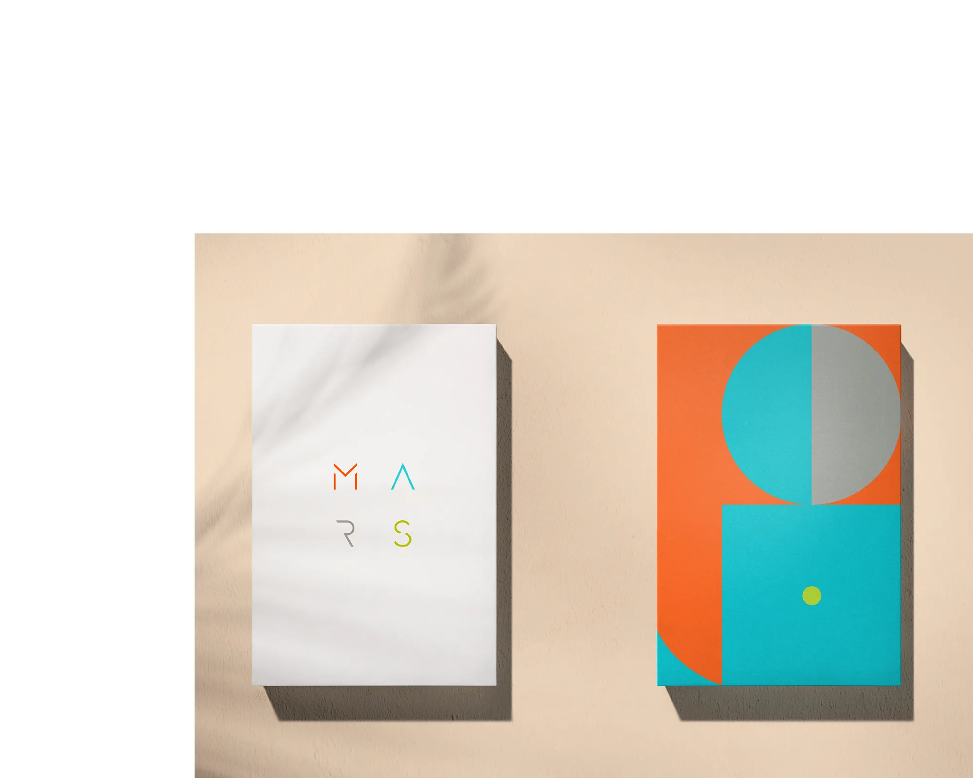 Front and back cover for MARS program package