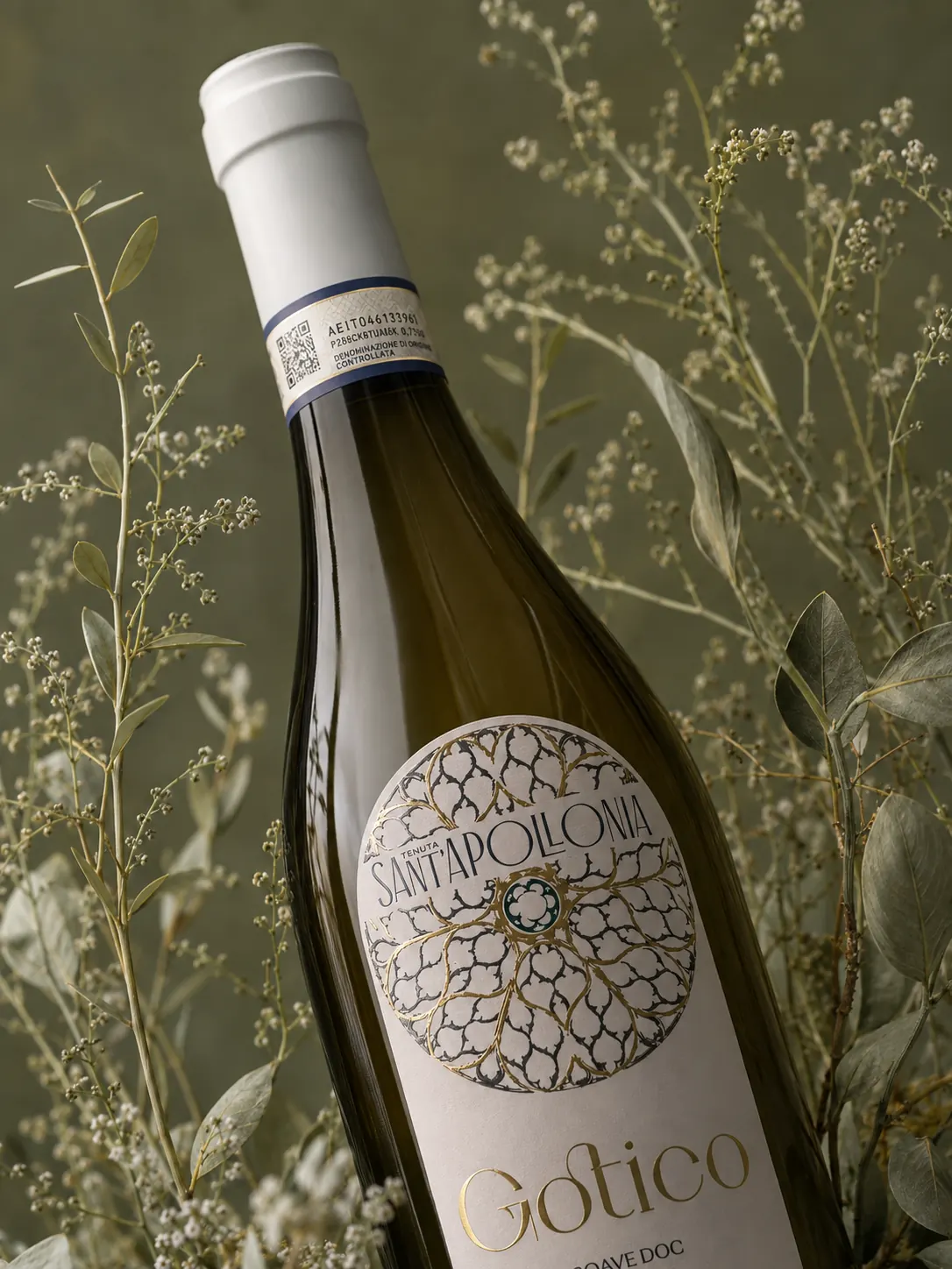 Gotico Soave DOC: bottiglia di vino