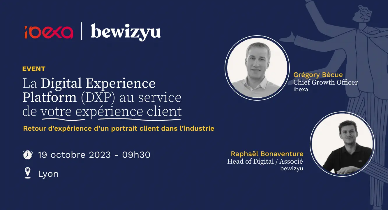Bannière Webinar Bewizyu Ibexa