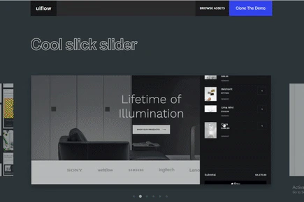 Slick Slider Technique