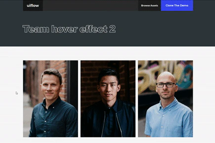 Image Split on Hover
