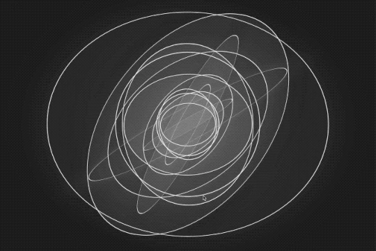 Spinning Circle Mouse Interaction