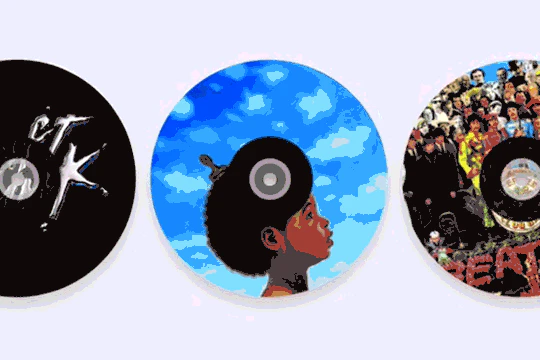 Spinning Record Infinite Loop
