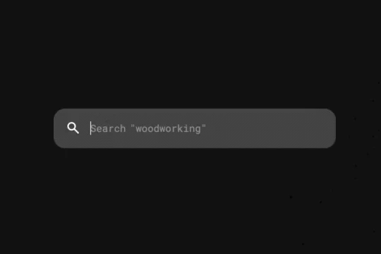 Rotating Search Input Suggestions