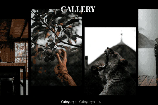 Image Slider with Transition Effect