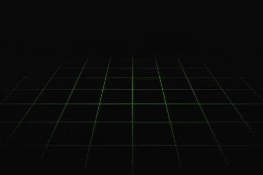 Retro 3D Background Grid