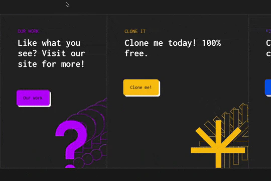 Advanced jQuery Card Hover Interaction