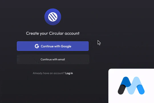 Linear Signup Page