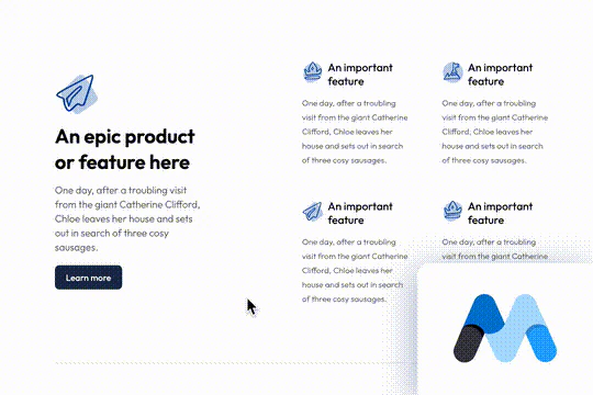 Product Feature Section