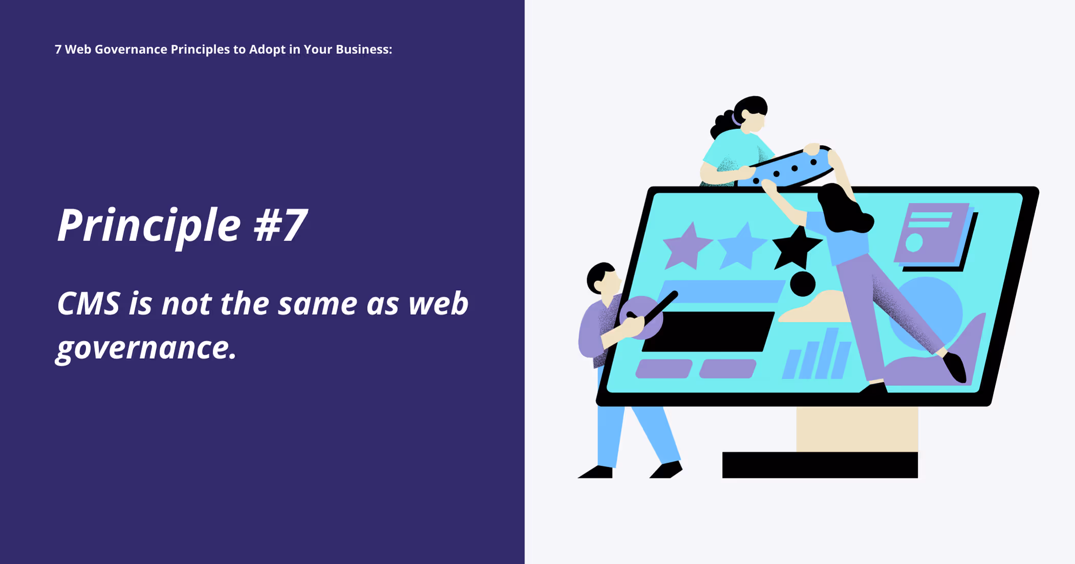 Principle #7: CMS is Not the Same as Web Governance