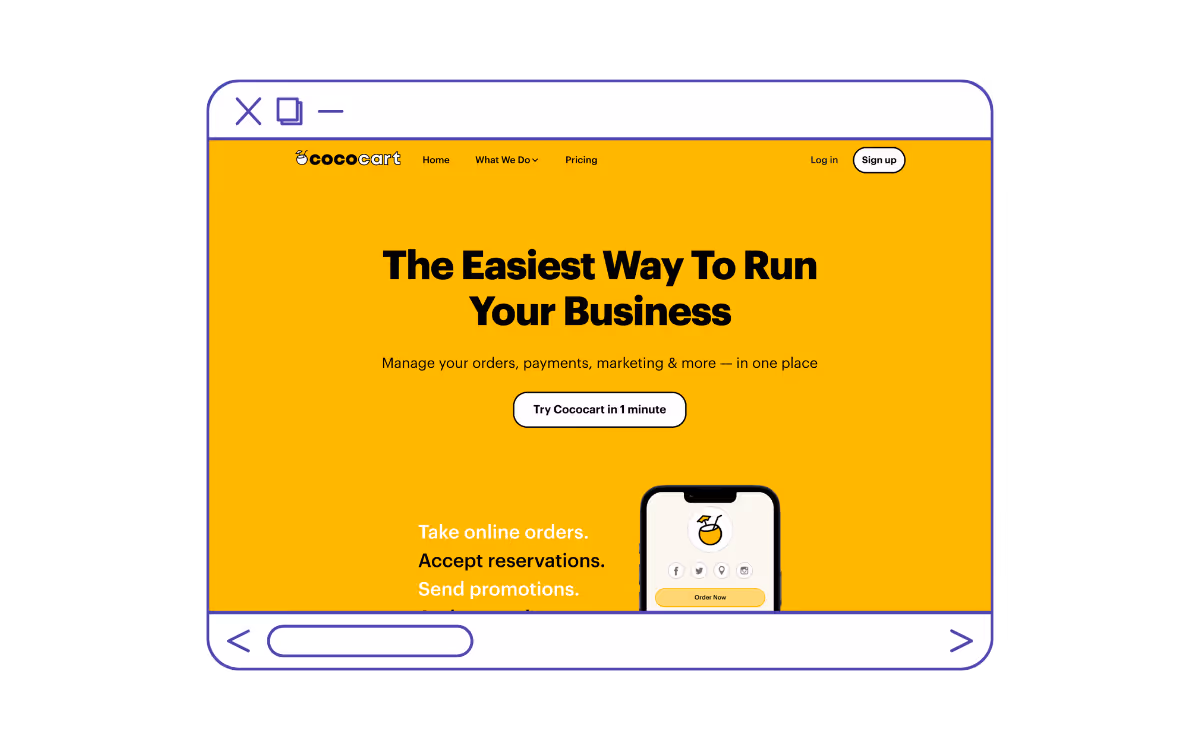 Cococart - Best Website Design Example