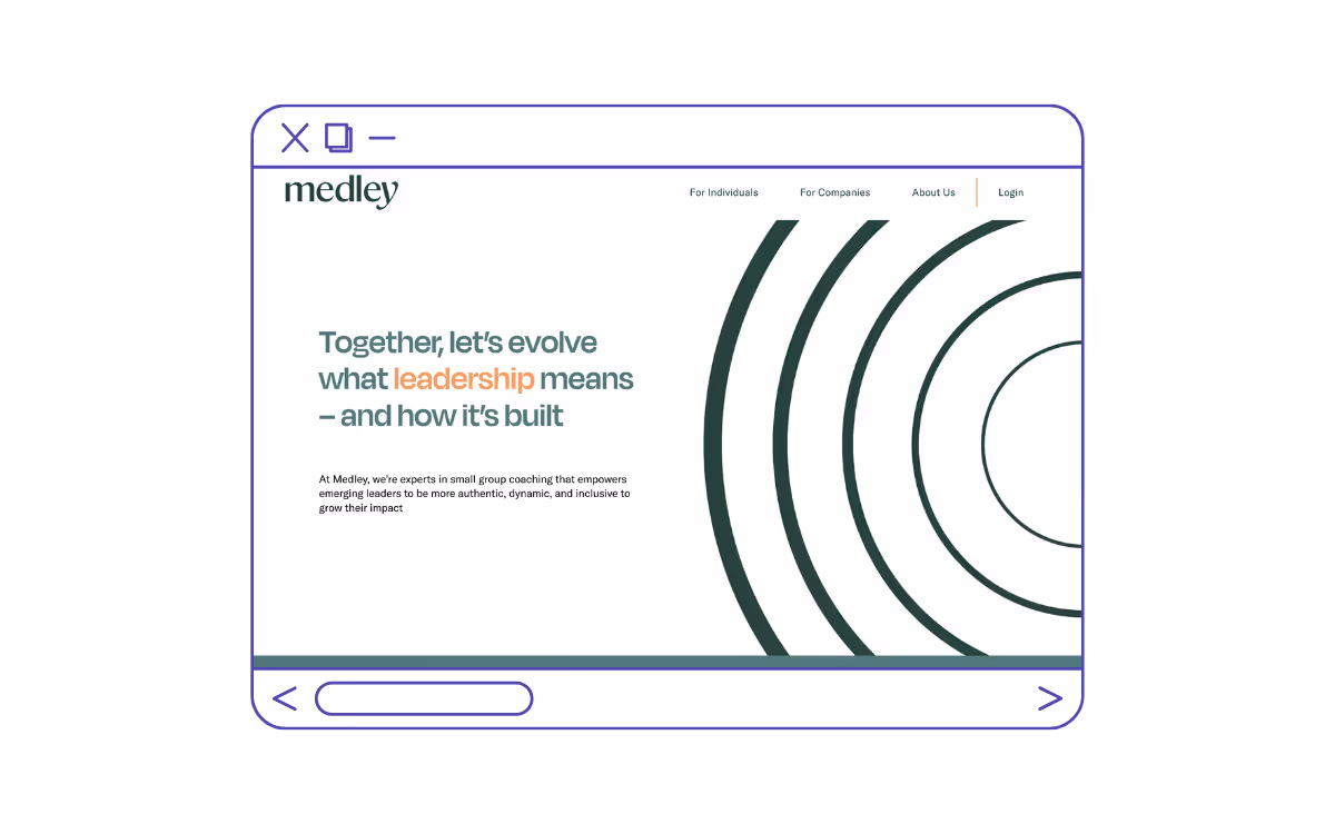 Medley - Best Website Design Example