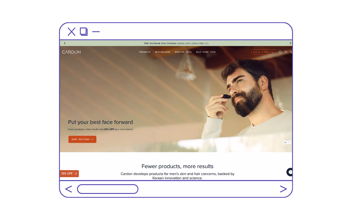 Cardon - Best Website Design Example