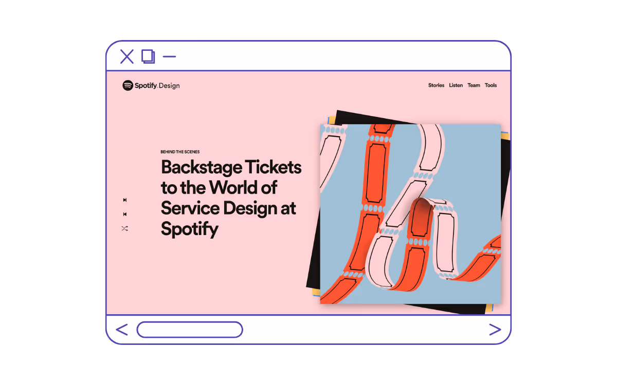Spotify Design - Best Website Design Example