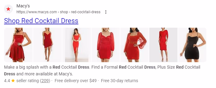 A collage of women wearing red dressesDescription automatically generated