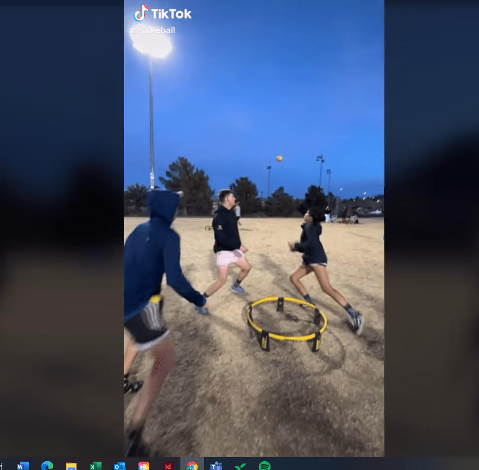 Spikeball TikTok Content