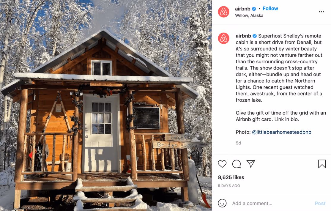 airbnb user generated content