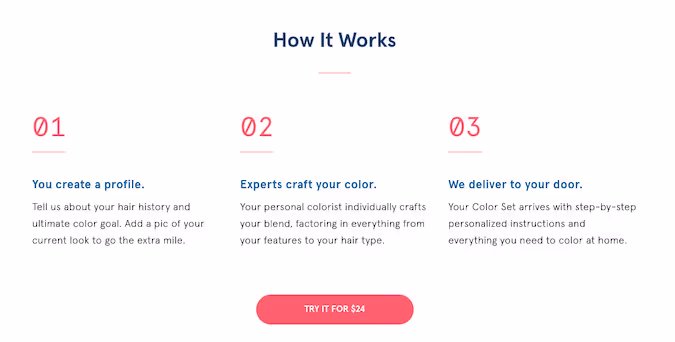 eSalon website screenshot