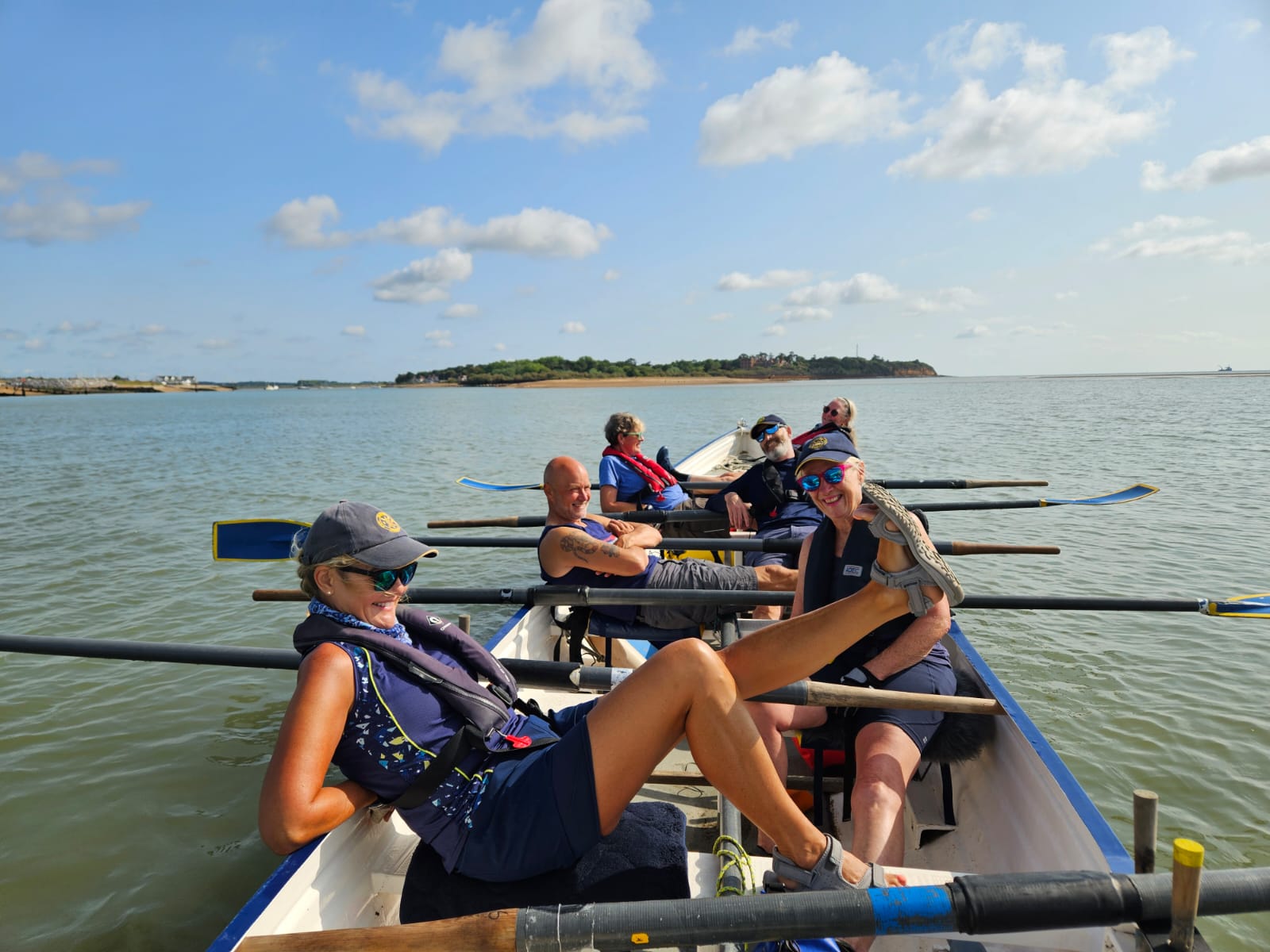 Early crew resting