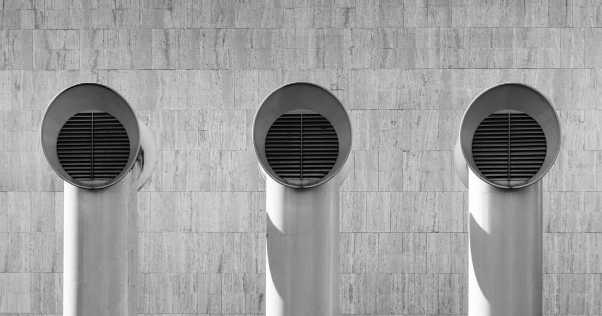 3 ventilationsschakt.