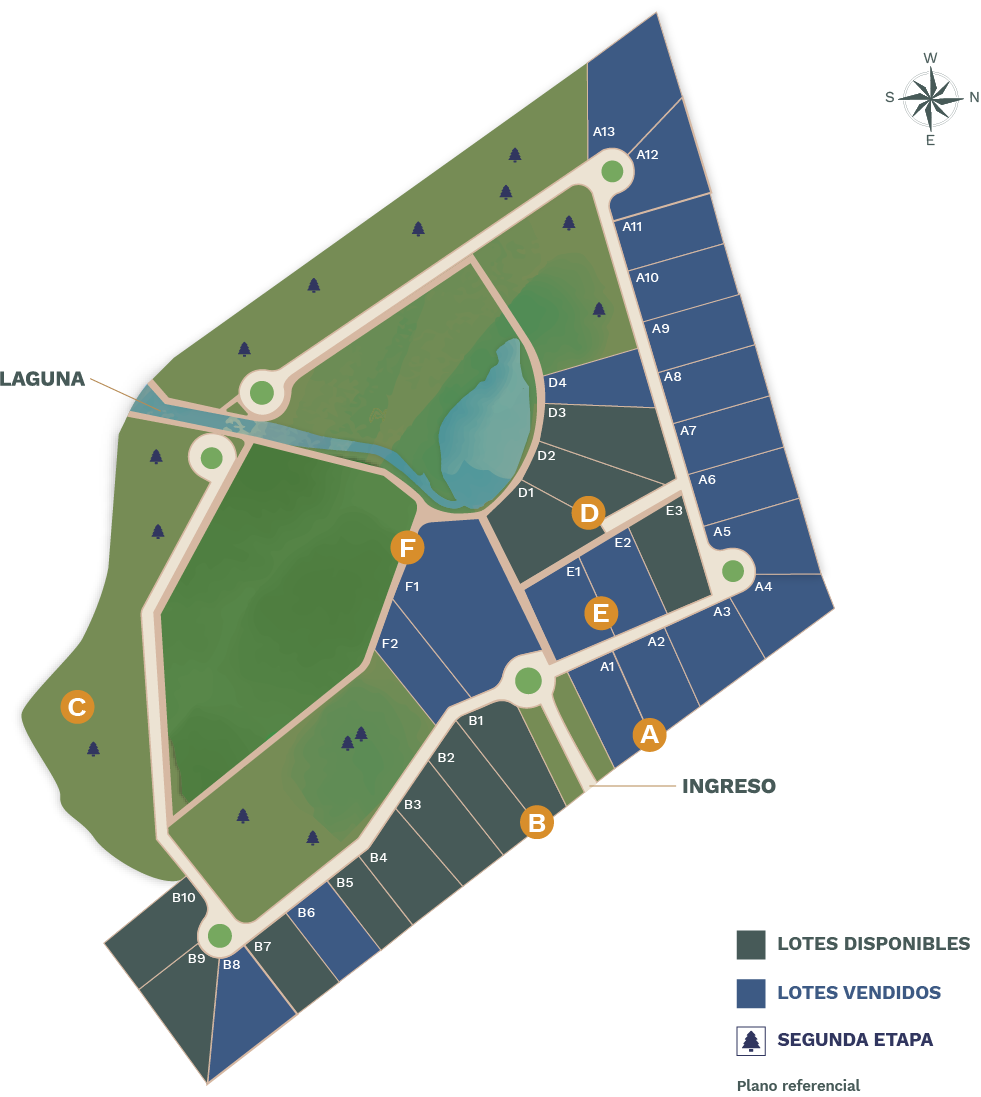 Condominio de campo La Riaza. Lotes disponibles. Terrenos en Cañete.
