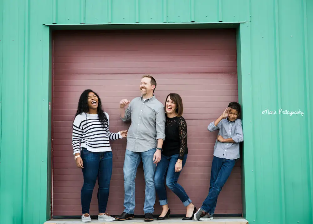 Family photography session