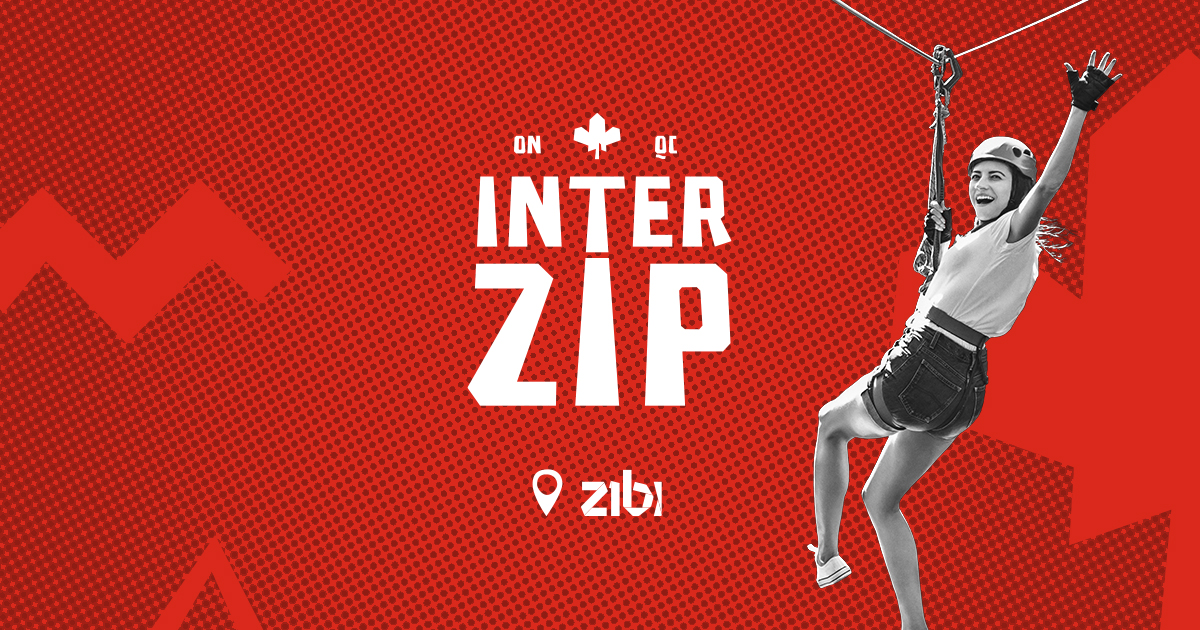 Interzip - La tyrolienne interprovinciale.
