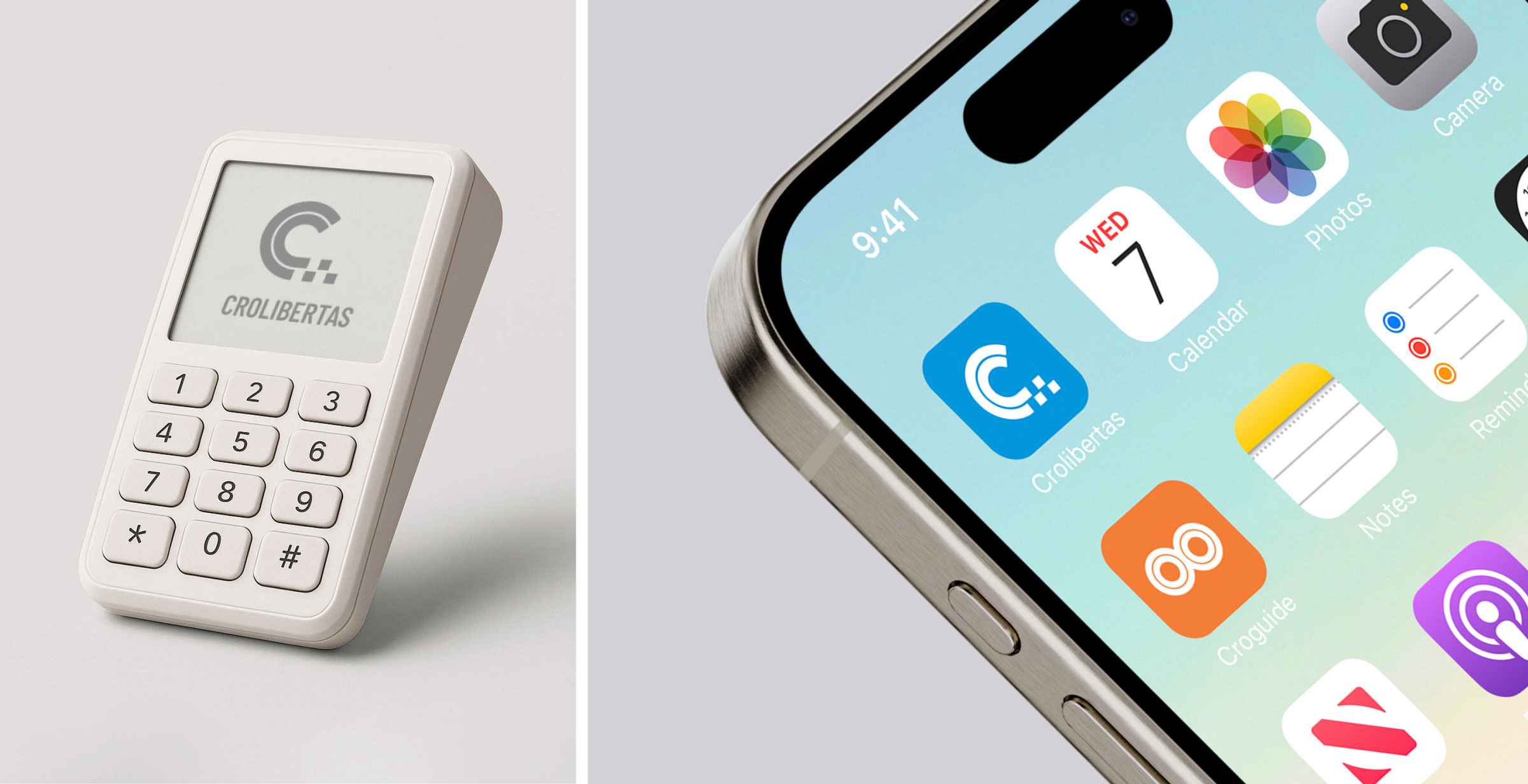 Crolibertas POS device and mobile app with visual identity – Maglica