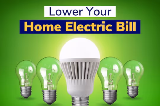 Lower Your Home Electric Bill - LED Lightbulb