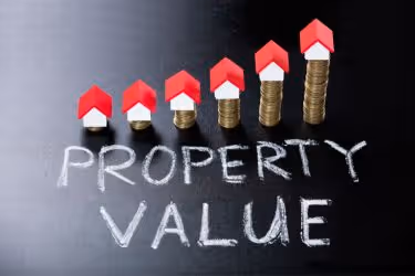 Property value going up