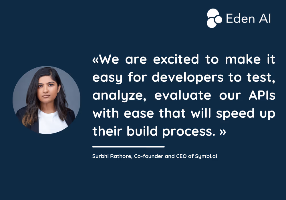 Symbl.ai on Eden AI