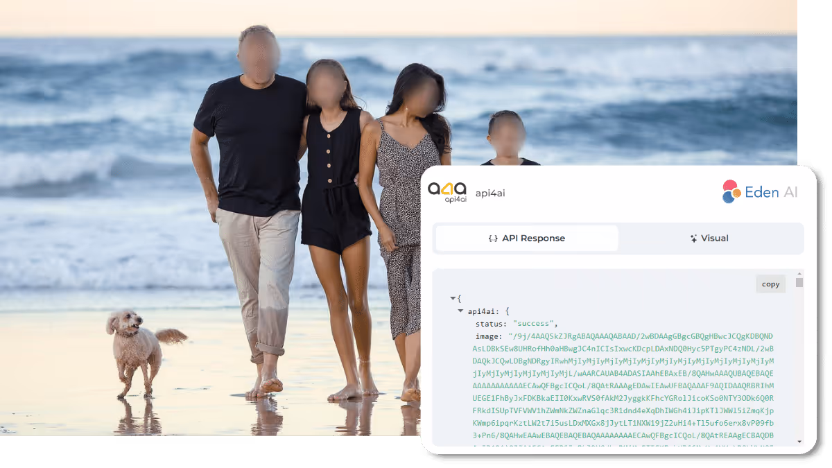 Image anonymization API