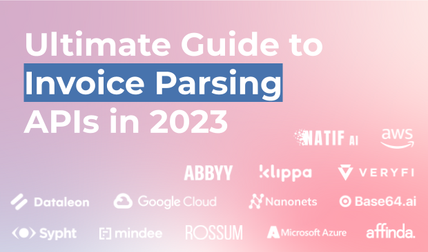 Comparison of Invoice OCR APIs in 2023