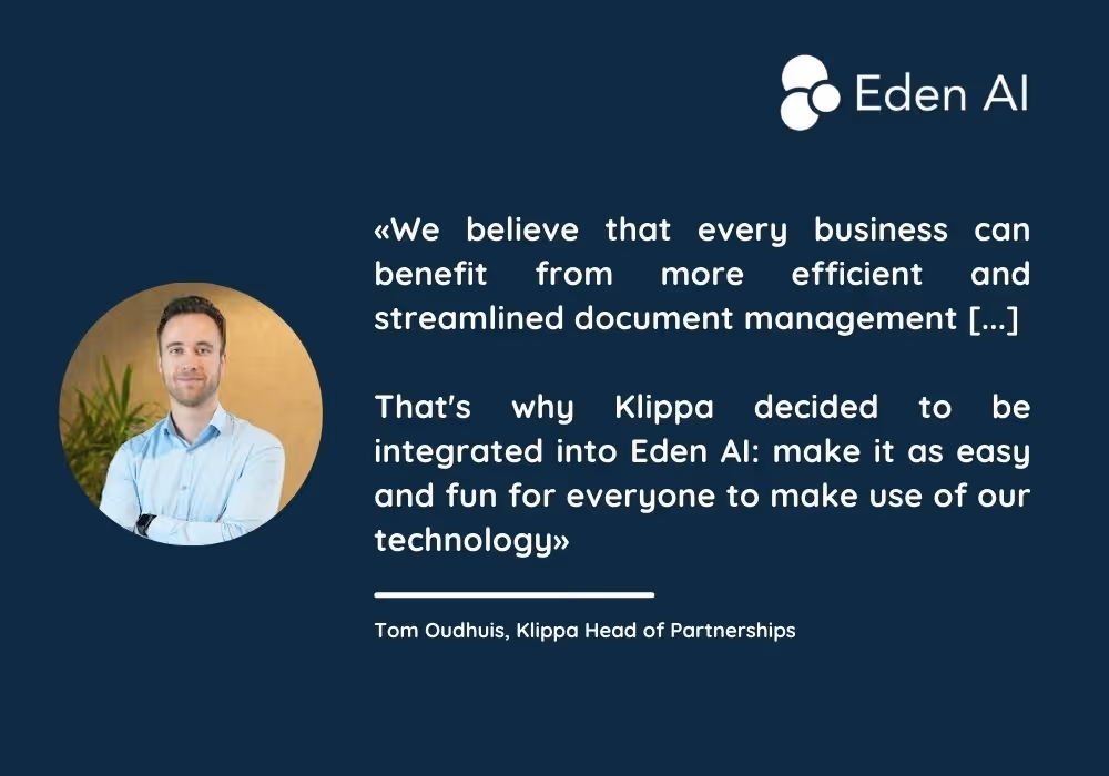 Interview with Klippa's Head of Partnership