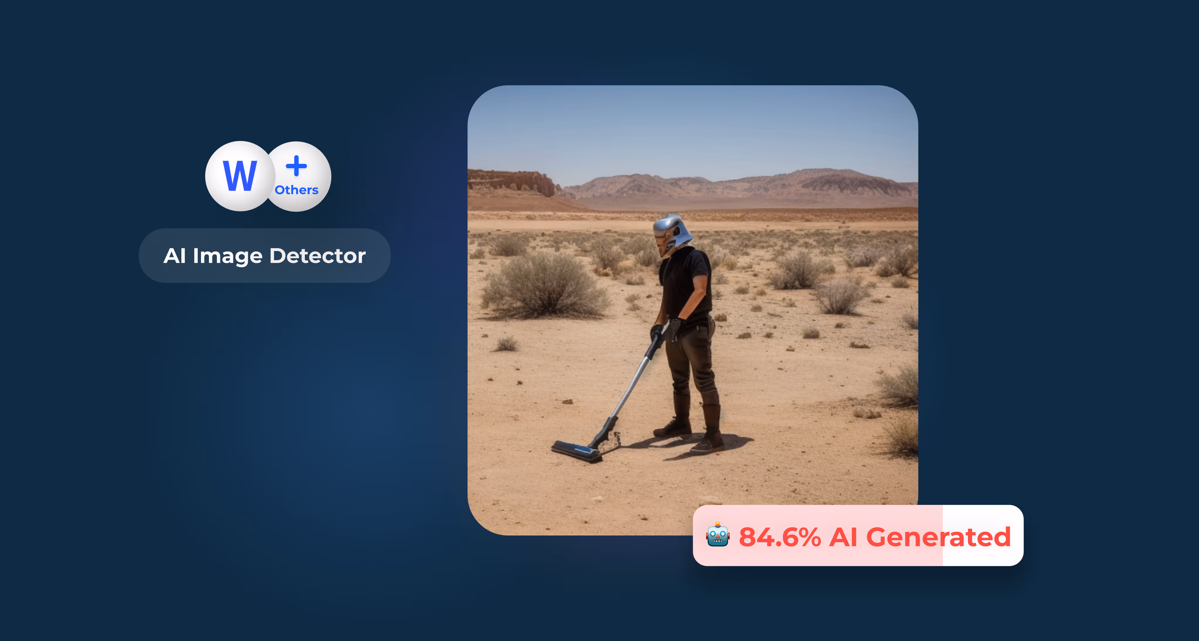 AI Image Detector on Eden AI
