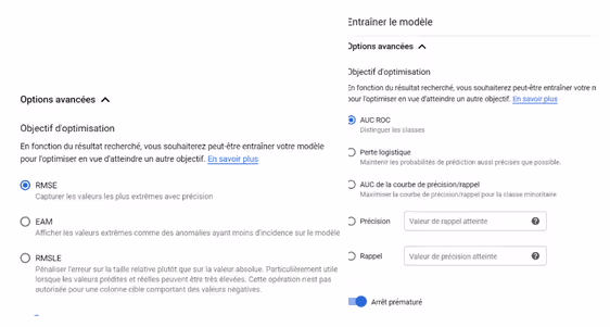 Google Cloud AutoML Tables