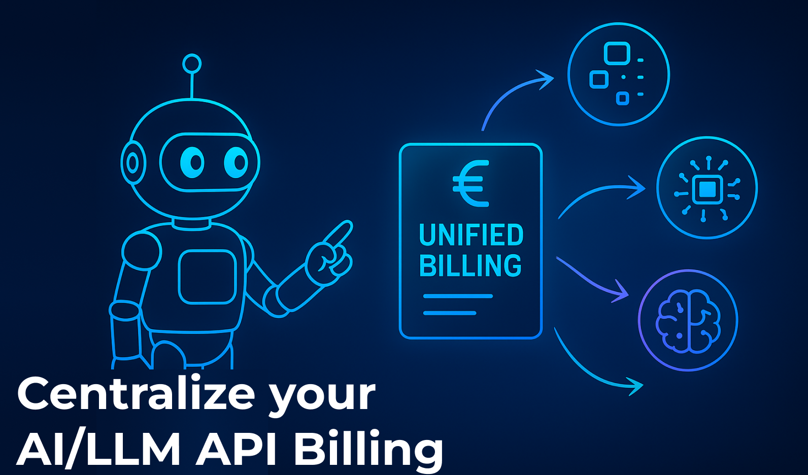 How to Centralize the Billing of Using Multiple AI APIs?