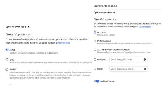 Google Cloud AutoML Tables