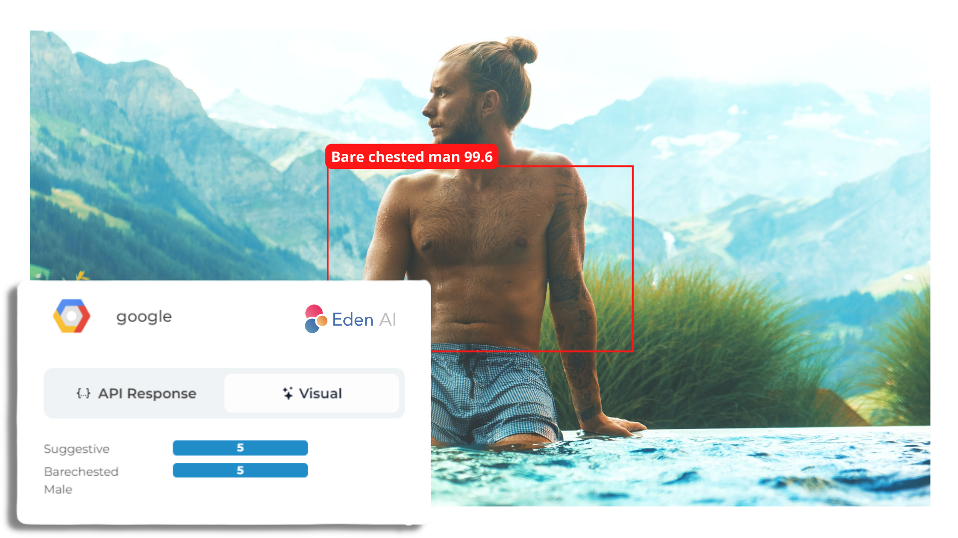 Nudity Moderation - Eden AI