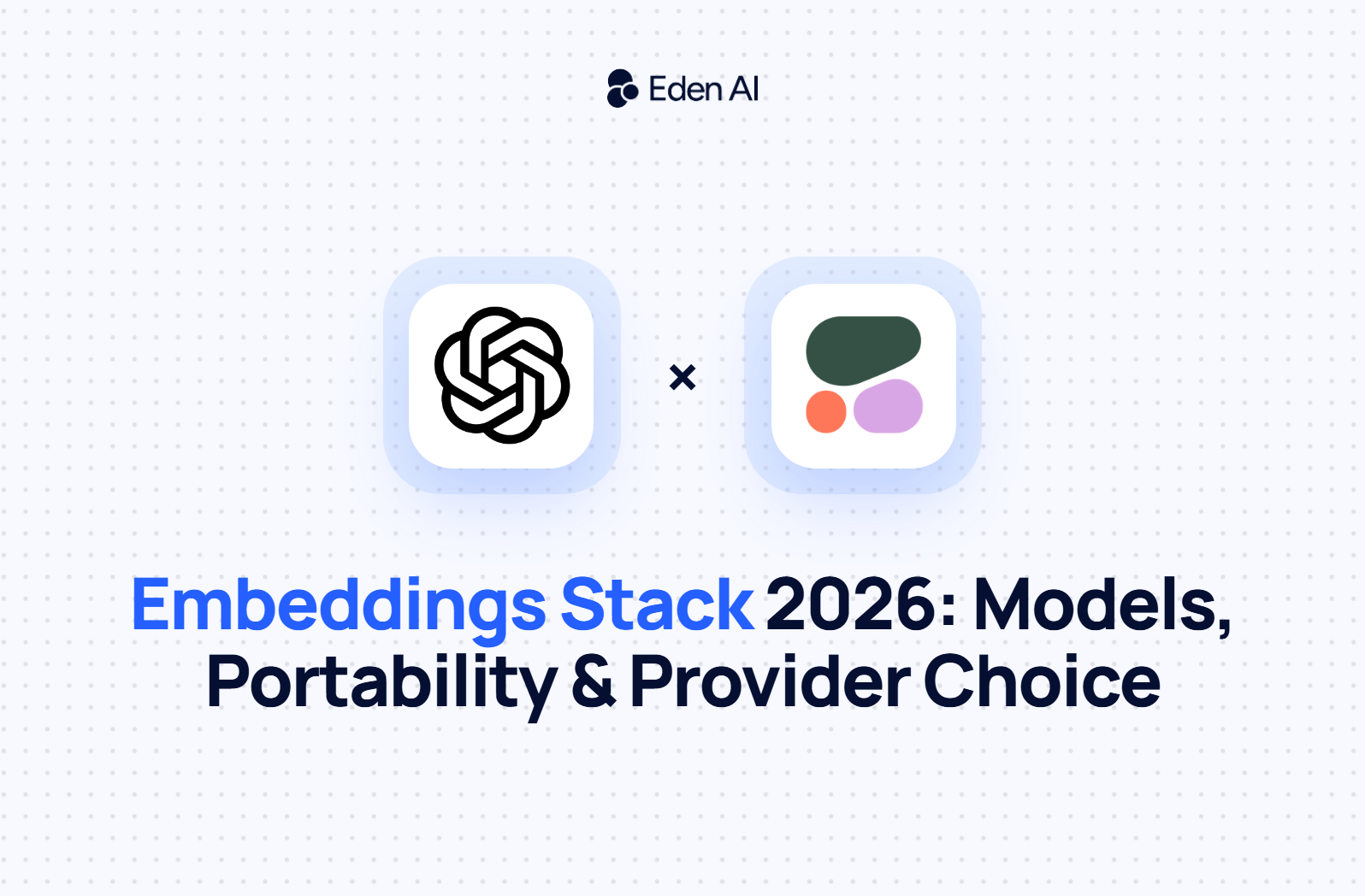 Le Stack d'Embeddings en 2026 : Force Brute, Poids Ouverts et Portabilité