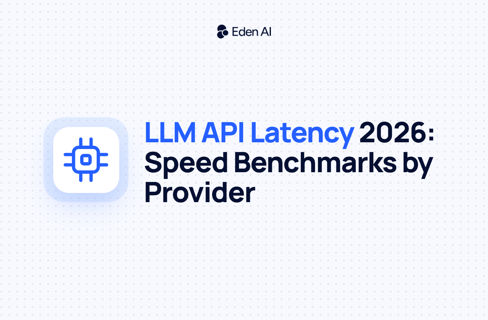 LLM API Latency Benchmarks 2026: Speed Comparison Across Providers