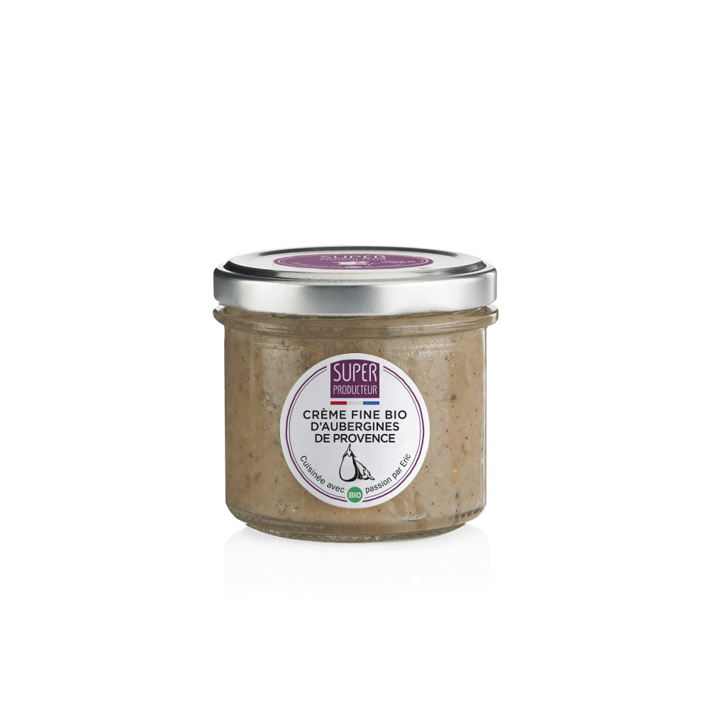 Crème Fine Bio d'Aubergines de Provence