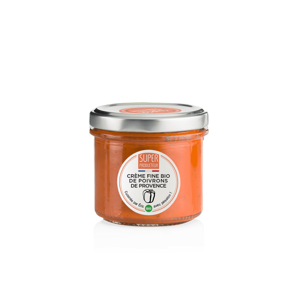 Crème Fine Bio de Poivrons de Provence