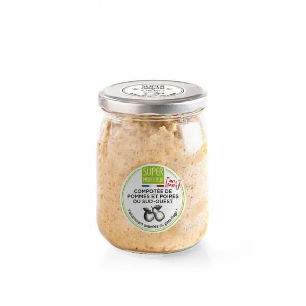 Compotée Pommes-Poires (anti-gaspi) du Sud-Ouest